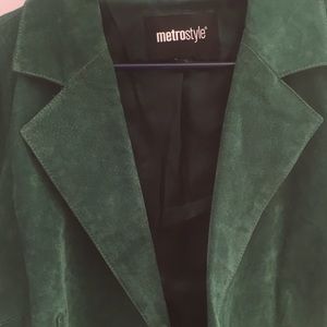 Emerald Colored Jacket